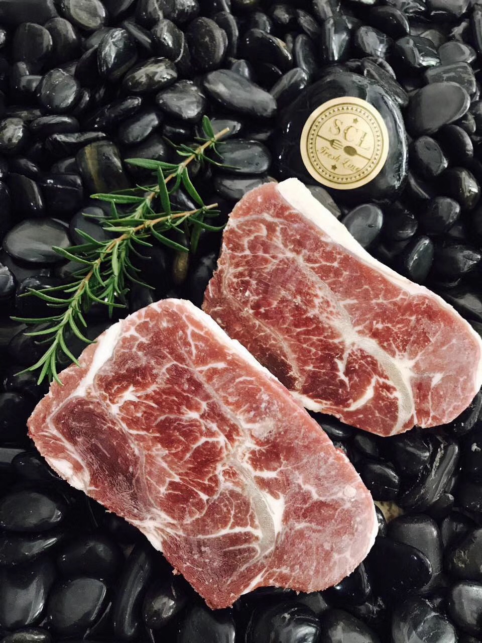 【中国仓】澳洲谷饲板腱牛排 140g/片*8片装 (偏远地区请补拍生鲜偏远