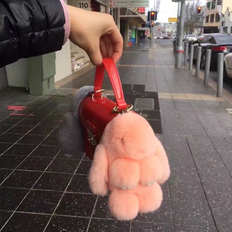 everugg 11491 light pink littleaussie 獭兔毛粉色系装死兔(大小